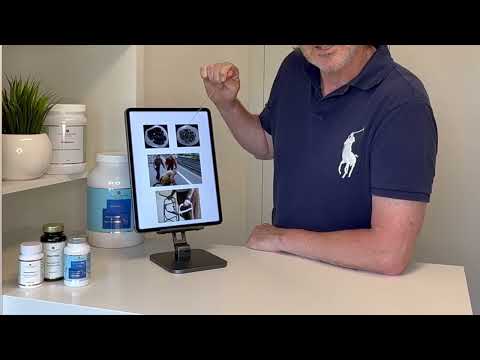 Video educativo su Amino 11 Diretto di Joachim Kaeser, in cui si parla di perdita muscolare con l’età (sarcopenia), recupero fisico e importanza degli amminoacidi essenziali per mantenere forza e vitalità a ogni età.